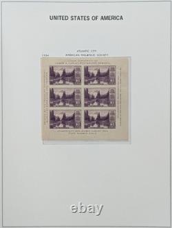 US Stamps 1893-1940s Collection 2 DAVO Albums Columbian Airmail Kans Nebr