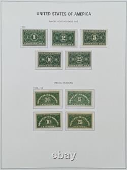 US Stamps 1893-1940s Collection 2 DAVO Albums Columbian Airmail Kans Nebr