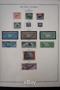 US Stamps Early Revenue & back of the Book Collection in Scott Album