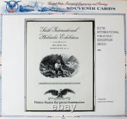 US Stamps Early collection of 70 Bureau Souvenir Cards in 2 Specialty Albums