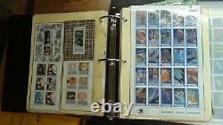 US Trust territories collection in 3 ring Album with 1,225 stamps or so to'97