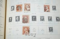 US & WORLDWIDE 1850s-1940 UNPICKED COLLECTION NEARLY 6000 STAMPS IN SCOTT ALBUM