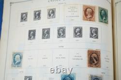 US & WORLDWIDE 1850s-1940 UNPICKED COLLECTION NEARLY 6000 STAMPS IN SCOTT ALBUM