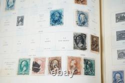 US & WORLDWIDE 1850s-1940 UNPICKED COLLECTION NEARLY 6000 STAMPS IN SCOTT ALBUM