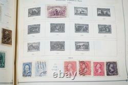 US & WORLDWIDE 1850s-1940 UNPICKED COLLECTION NEARLY 6000 STAMPS IN SCOTT ALBUM