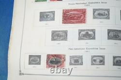 US & WORLDWIDE 1850s-1940 UNPICKED COLLECTION NEARLY 6000 STAMPS IN SCOTT ALBUM