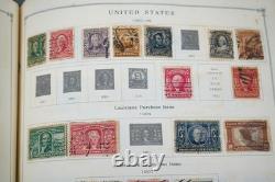 US & WORLDWIDE 1850s-1940 UNPICKED COLLECTION NEARLY 6000 STAMPS IN SCOTT ALBUM