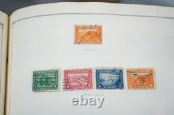 US & WORLDWIDE 1850s-1940 UNPICKED COLLECTION NEARLY 6000 STAMPS IN SCOTT ALBUM