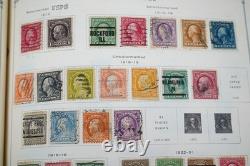 US & WORLDWIDE 1850s-1940 UNPICKED COLLECTION NEARLY 6000 STAMPS IN SCOTT ALBUM