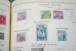 US & WORLDWIDE 1850s-1940 UNPICKED COLLECTION NEARLY 6000 STAMPS IN SCOTT ALBUM