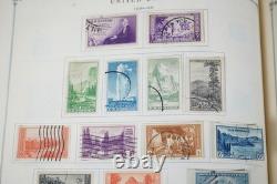 US & WORLDWIDE 1850s-1940 UNPICKED COLLECTION NEARLY 6000 STAMPS IN SCOTT ALBUM