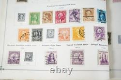US & WORLDWIDE A-Z 1850s-1940s COLLECTION OF 9,000+ STAMPS MINT & USED IN ALBUM