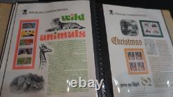 US collection of MNH stamps Commemorative panels in two albums