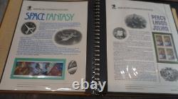 US collection of MNH stamps Commemorative panels in two albums