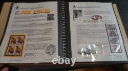 US collection of MNH stamps Commemorative panels in two albums