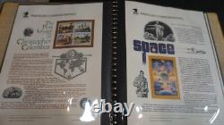 US collection of MNH stamps Commemorative panels in two albums