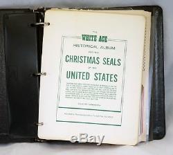 USA Christmas SEALS Collection Historical Album 1907-2008