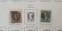 USA Harris Liberty Stamp Album with Historic Stamps From 1847-1970s