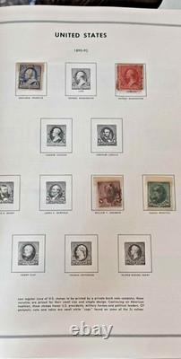 USA Harris Liberty Stamp Album with Historic Stamps From 1847-1970s