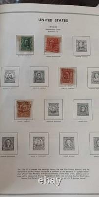 USA Harris Liberty Stamp Album with Historic Stamps From 1847-1970s