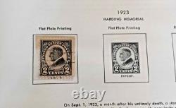 USA Harris Liberty Stamp Album with Historic Stamps From 1847-1970s