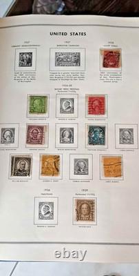 USA Harris Liberty Stamp Album with Historic Stamps From 1847-1970s