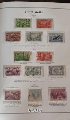 USA Harris Liberty Stamp Album with Historic Stamps From 1847-1970s