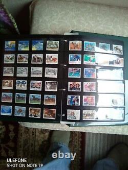 USA Stamp Collection in vario album. 1800 stamps all different