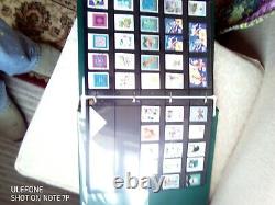 USA Stamp Collection in vario album. 1800 stamps all different