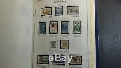 USA stamp collection in Harris Liberty album with 1,250 or so stamps'88