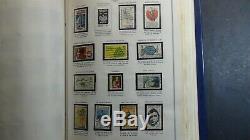 USA stamp collection in Harris Liberty album with 1,250 or so stamps'88