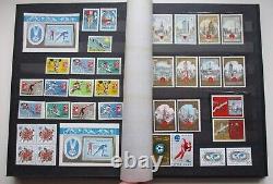 USSR album with stamps for the Olympic Games, MNH, excellent collection