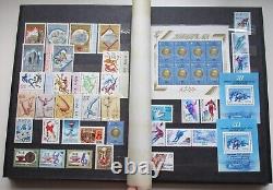 USSR album with stamps for the Olympic Games, MNH, excellent collection