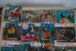 Uae Umm Al Quwain Collection Of 935 Stamps & 150 Sheets Mint & Used In Album