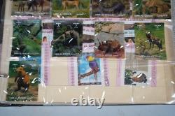 Uae Umm Al Quwain Collection Of 935 Stamps & 150 Sheets Mint & Used In Album