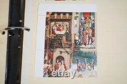 Uae Umm Al Quwain Collection Of 935 Stamps & 150 Sheets Mint & Used In Album