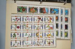 Uae Umm Al Quwain Collection Of 935 Stamps & 150 Sheets Mint & Used In Album