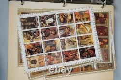 Uae Umm Al Quwain Collection Of 935 Stamps & 150 Sheets Mint & Used In Album