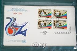 Un 1975-1981 Collection Of 180 First Day Covers Stored In Mystic Album