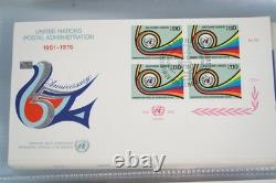 Un 1975-1981 Collection Of 180 First Day Covers Stored In Mystic Album