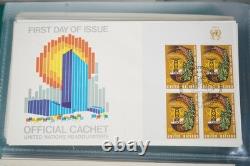 Un 1975-1981 Collection Of 180 First Day Covers Stored In Mystic Album