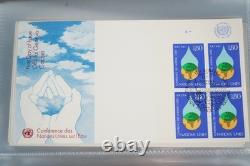 Un 1975-1981 Collection Of 180 First Day Covers Stored In Mystic Album