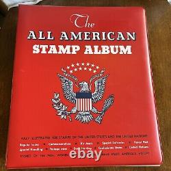 Unchecked Minkus All American U. S. 500+ Stamp Album 1894-1976