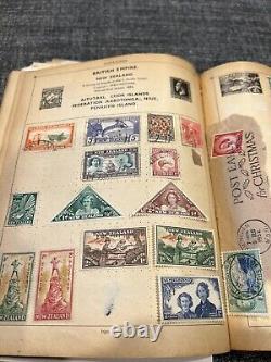 Unique antique stamp collection