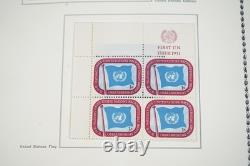 United Nations 1951-1975 Collection Of 275 Mint Corner Blocks In Album