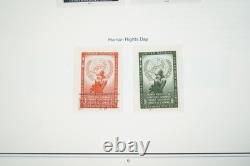United Nations 1951-1999 Collection Of 725+ Mint Stamps Stored In Mystic Album