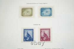 United Nations 1951-1999 Collection Of 725+ Mint Stamps Stored In Mystic Album