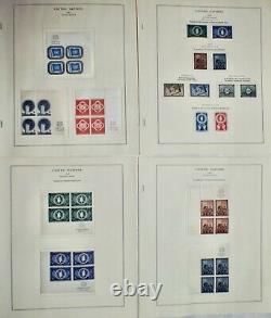 United Nations 1951-74 Collection MNH Imprint Blocks and Blocks in Scott Album