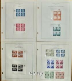 United Nations 1951-74 Collection MNH Imprint Blocks and Blocks in Scott Album