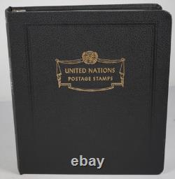 United Nations 1991-1993 Collection Of 200 Mint Stamps Stored In White Ace Album